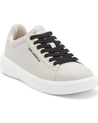 KARL LAGERFELD - Plain Toe Sneaker - Lyst