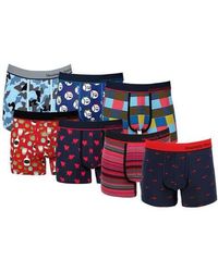 Unsimply Stitched - 7-Pack Assorted Stretch Cotton Trunks - Lyst