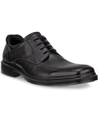Ecco - Helsinki Lace Up Leather Derby - Lyst