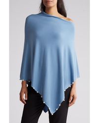 La Fiorentina - Beaded Knit Wrap Coverup - Lyst