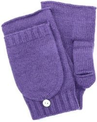 Portolano - Flip Top Fingerless Gloves - Lyst
