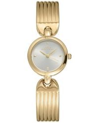 Ettika - Ribbed Quartz Bracelet Watch, 24Mm X 33.5Mm - Lyst