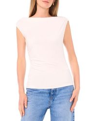 Halogen® - Cowl Neck Sleeveless Top - Lyst