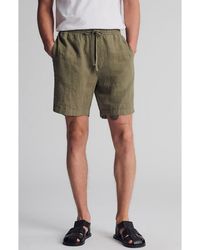 Mavi - Drawstring Linen Shorts - Lyst