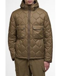 Barbour - Re-Engineered Hooded Quilted Jacket - Lyst