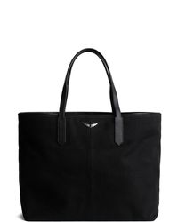 Zadig & Voltaire - Micks Wings Canvas Tote Bag - Lyst
