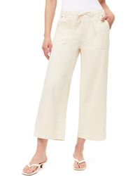 Kensie - Drapey Easy Cropped Drawstring Pants - Lyst