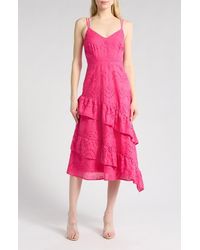 Sam Edelman - Embroidered Eyelet Ruffle Sundress - Lyst