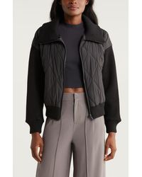 Zella - Hybrid Zip Front Jacket - Lyst