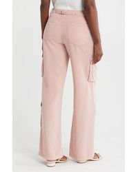 Sanctuary - Doheny Wide Leg Cargo Pants - Lyst