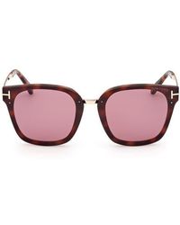 Tom Ford - 68mm Oversize Square Sunglasses - Lyst