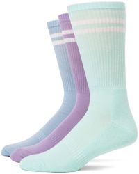 Lorenzo Uomo - Assorted 3-Pack Crew Socks - Lyst