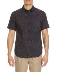 Quiksilver - Ritz Short Sleeve Button-Up Shirt - Lyst