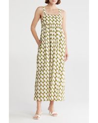 Melrose and Market - Square Neck Maxi Dress - Lyst