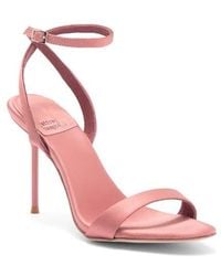Jeffrey Campbell - Blossmz Ankle Strap Satin Sandal - Lyst