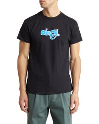 Obey - Marker Tag Graphic T-shirt - Lyst