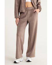 Zella - Plush Rib Pants - Lyst