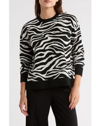 Nordstrom Rack - Patterned Crewneck Sweater - Lyst