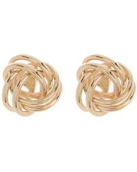 CANDELA JEWELRY - 14K Love Knot Stud Earrings - Lyst