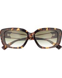 Moschino - 51Mm Gradient Rectangular Sunglasses - Lyst