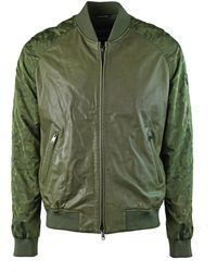 Mackintosh Synthetic Osaka Khaki Nylon Puffer Jacket Gqf-306 in Green for Men Mens Clothing Jackets Leather jackets 