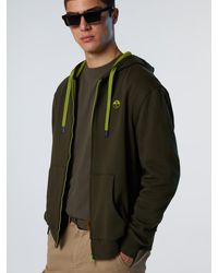 North Sails - Sudadera Con Capucha Y Cremallera Completa Y Logotipo Bordado - Lyst