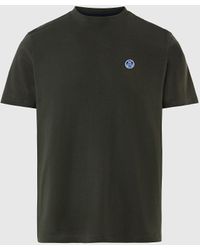 North Sails - T-shirt orné d'un écusson à logo - Lyst