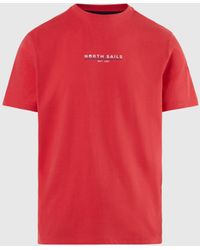 North Sails - T-Shirt Imprimé Héritage - Lyst