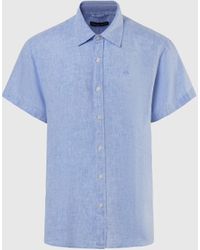 North Sails - Camisa de lino de manga corta - Lyst