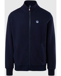 North Sails - Sudadera Con Cremallera Y Parche Con Logotipo - Lyst