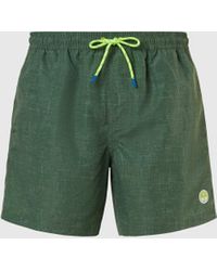 North Sails - Short de bain effet lin - Lyst