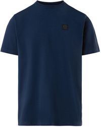North Sails - T-shirt with logo patch - Lyst