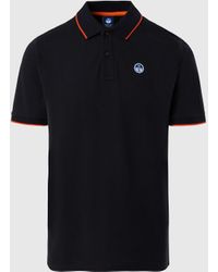 North Sails - Polo shirt with logo collar - Lyst