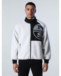 North Sails - Fleece sweatshirt with maxi logo - Lyst
