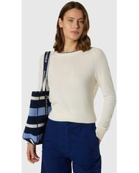 North Sails - Pull À Col Rond En Viscose Et Coton - Lyst