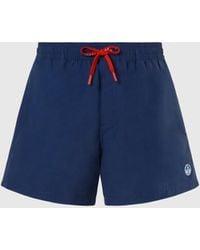 North Sails - Swim Shorts With Logo Patch - Lyst