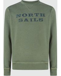 North Sails - Felpa con stampa lettering - Lyst