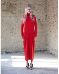 SERAYA - Red Maxi-dress - Lyst
