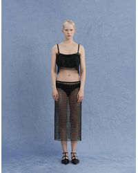 JINSUN - Crystal-embellished Top - Lyst