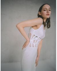 SERAYA - White Maxi-dress - Lyst