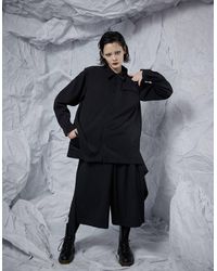 INF - Pleated Deconstructed Shirt - Lyst