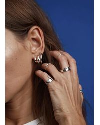 NO MORE accessories - Dorado Ring Silver - Lyst