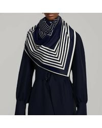 Studio Heijne AB - Large Silk Scarf No 5 - Lyst
