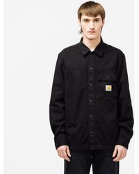 Carhartt WIP Cotton Charter L/s Shirt Natural Rinsed for Men | Lyst