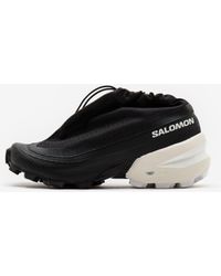 mm6 maison margiela black salomon edition cross low sneakers
