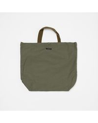 Engineered Garments Carry All Tote Black Cotton 8w Corduroy For Men Lyst