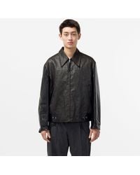 Our Legacy Reversible Varsity Jacket in Black for Men | Lyst