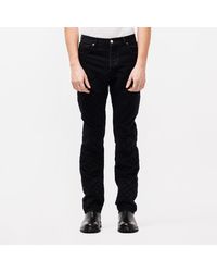 STEFAN COOKE Jeans With Seam Details - Black