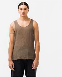 Mens Clothing T-shirts Sleeveless t-shirts Our Legacy Synthetic Ssense Exclusive Workshop Satisfy Edition Muscle Tank Top in Black for Men 