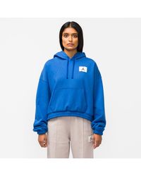Nike W Essentials Fleece Hoodie - Blue